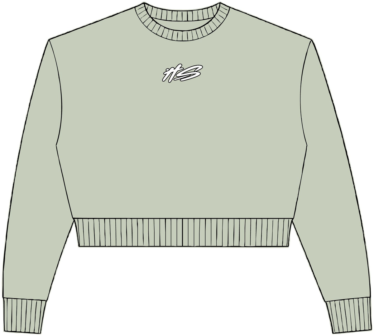 Women's H.S Cropped  Sweatshirt