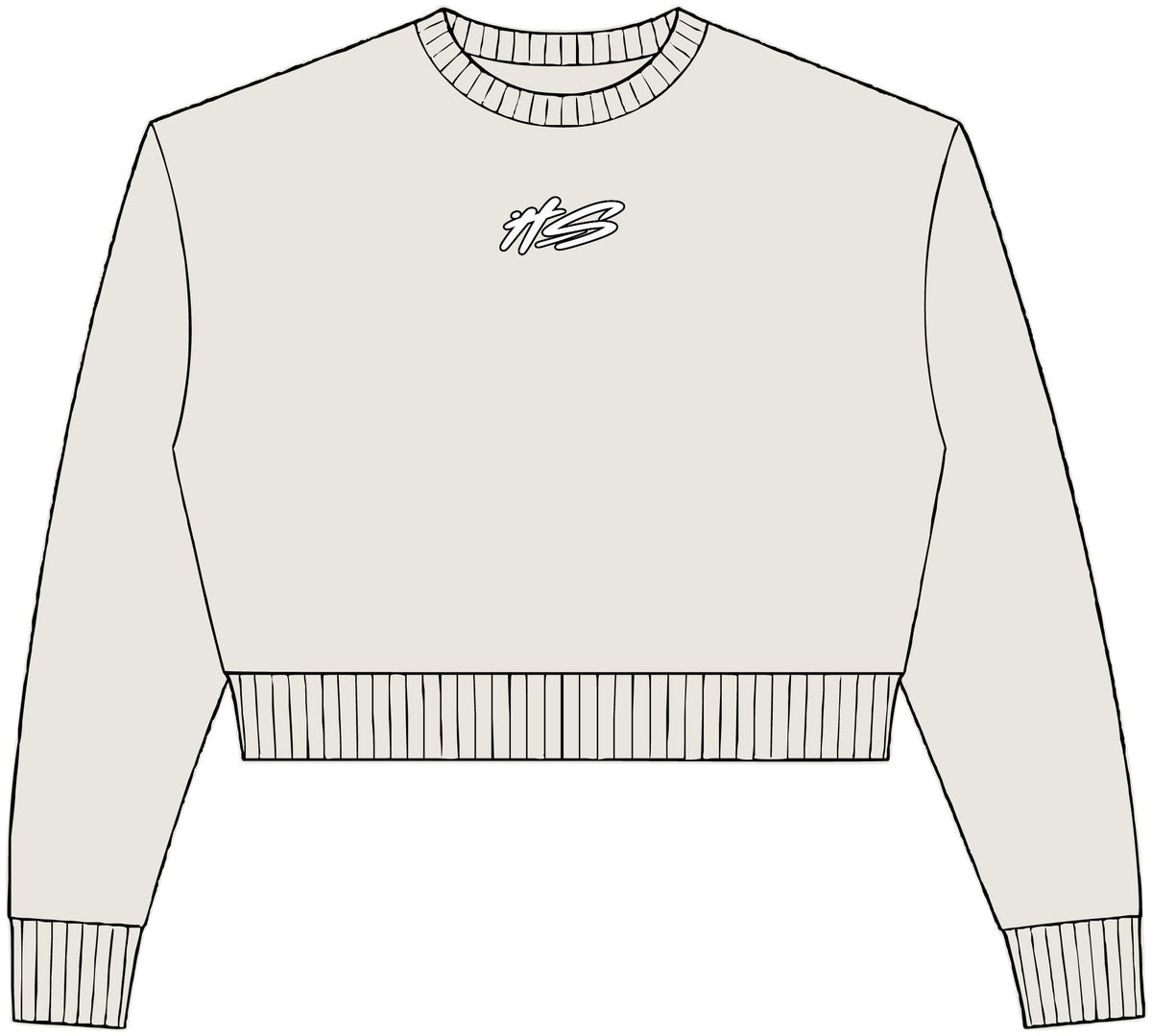 Women's H.S Cropped  Sweatshirt
